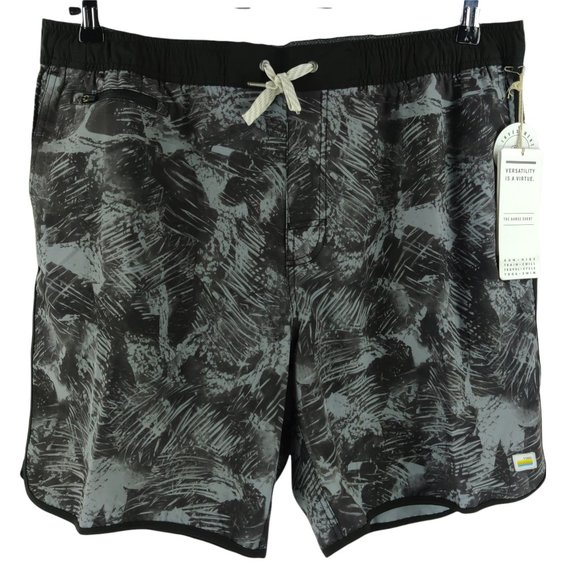 Vuori Other - NWT Vuori Black Scribble Banks Shorts (Various Sizes)